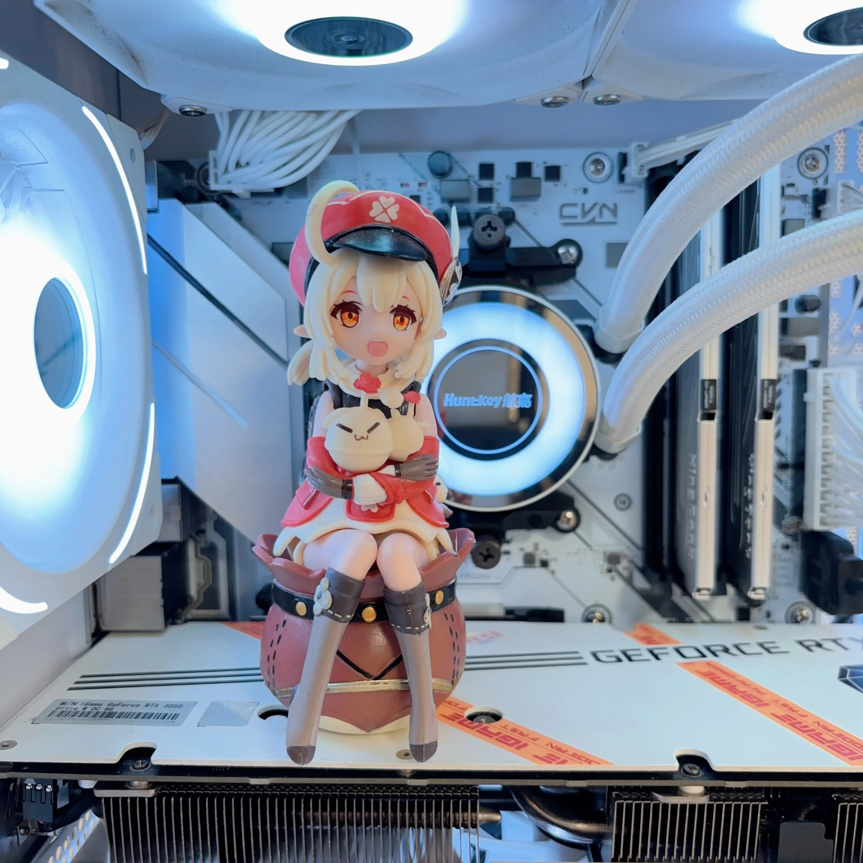 

Genshin Impact Series Game Figures Spark Knight Cory Desktop Ornaments Computer Chassis Decorations Anime And Manga Peripherals