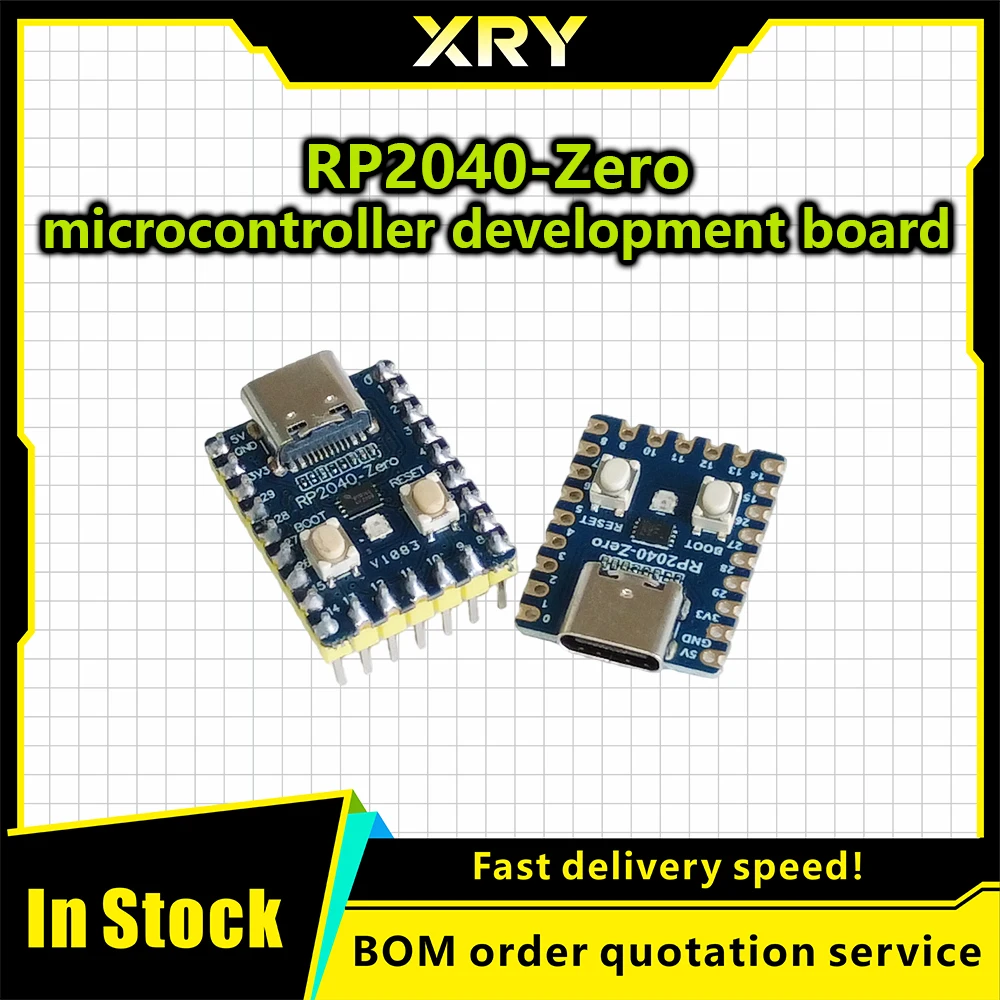 RP2040-Zero RP2040 Para Microcontrolador Raspberry Pi, Módulo De Placa De Desarrollo PICO, Procesador Cortex M0 + De Doble Núcle