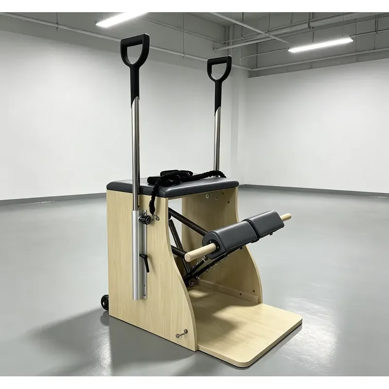 Maple Wood Stable Step StoolSpecial for Yoga Studios Pilates Studios & Home Use Stability Chair
