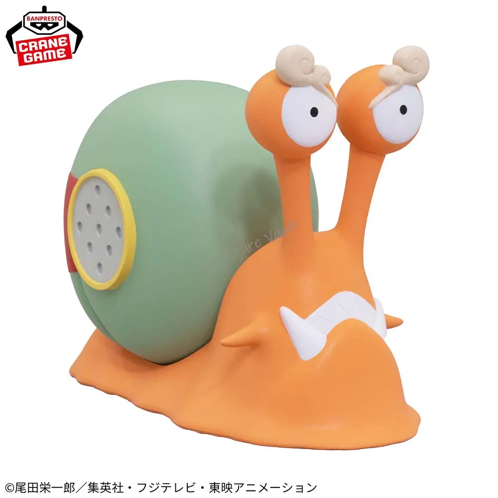 

Bandai Officially Licensed One Piece Dendenmushi Speaker 17CM PVC Figure Highly Detailed Collectible Model Toy Gift