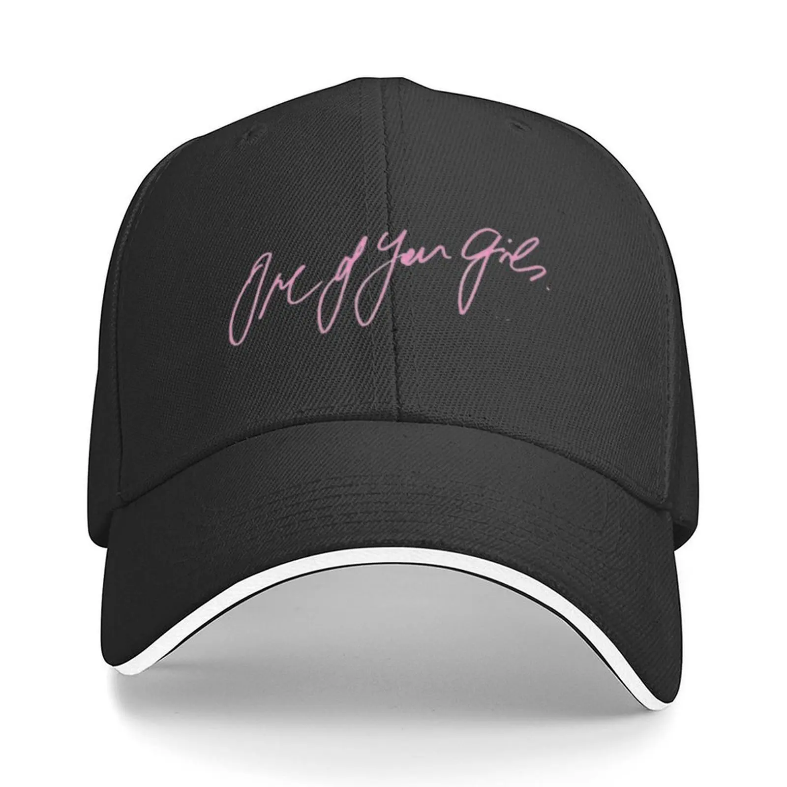 troye sivan one of your girls handwritten Baseball Cap Anime designer cap Bobble Hat Luxury Cap Golf Wear Men Women's