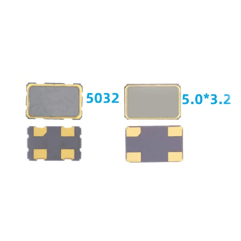 10PCS SMD 5032 Active quartz crystal 5.0x3.2mm 1 4 8MHZ 10 12.000MHZ 16.000MHZ 20 24 25 30 32 40 48 50MHZ Brand new