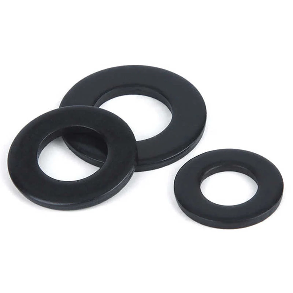 

Nylon Black Plastic Insulation Insulated Wear-resistant Hard Flat Round Gasket Seal Gasket Washer M2 M3 M4 M5 M6 M8 M10 ~M24