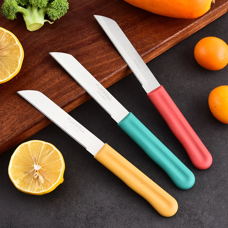 12pcs/Set Steak Knives Set with Serrated Blade Stainless Steel Comfort Handle Dinner Knifes Set for Meat Bread Table Knife Set