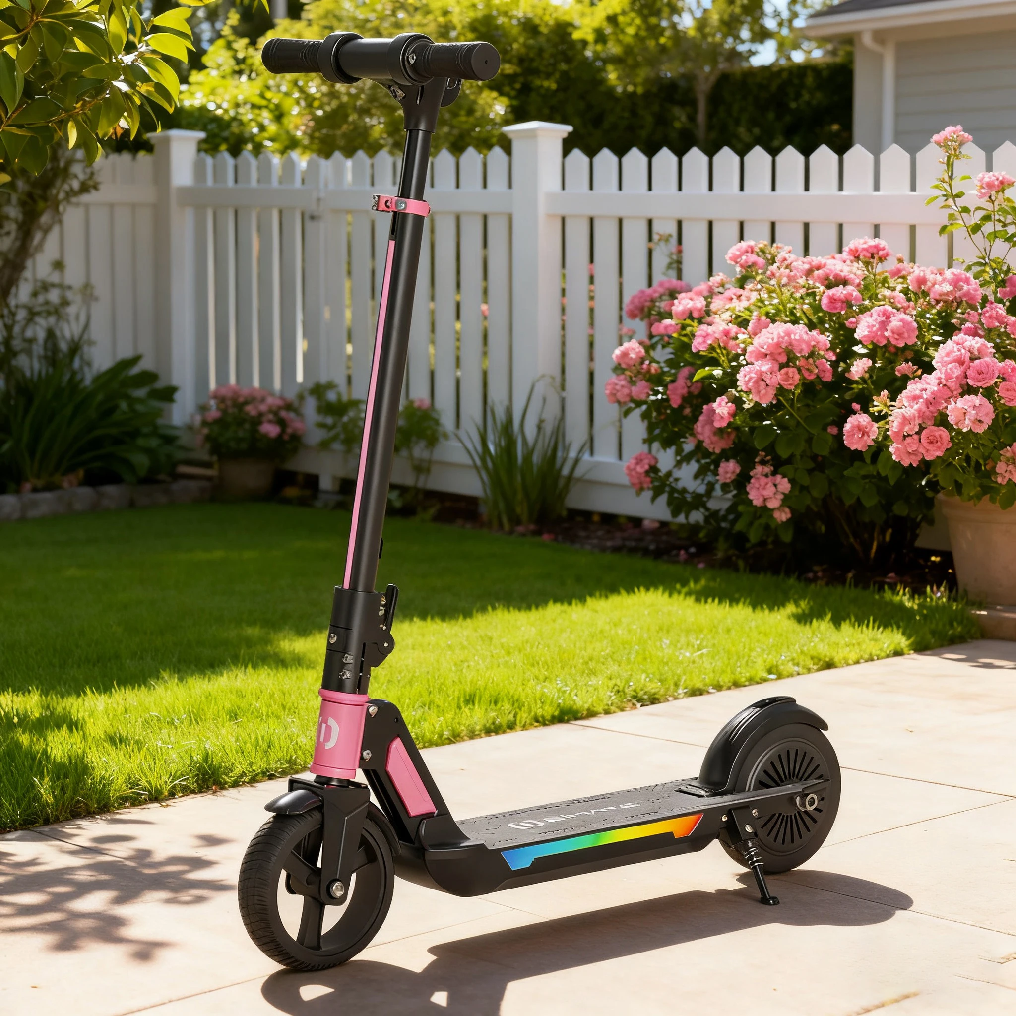 

Portable And Lightweight Electric Scooter Only 7.7KG Net Weight, Foldable Design For Easy Carry And Storage