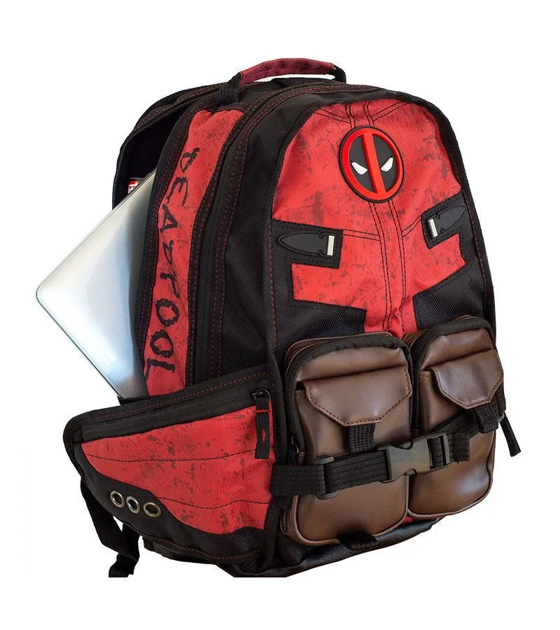 Anime ​Deadpool3 School Bag Marvel Hero Peripheral Creative Fashion Backpack Malestudent Personality Travel Bag Backpack Leisure