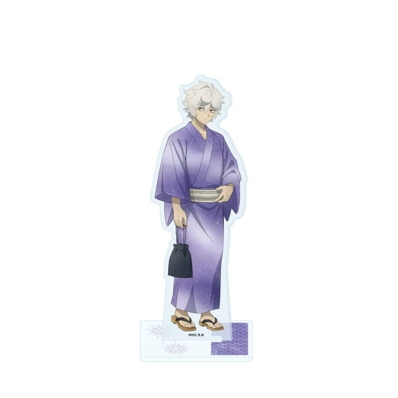 Anime Hell's Paradise Jigokuraku Acrylic Stand Gabimaru Yuzuriha Cartoon Keychain Model Figure Cosplay Plate Holder Topper