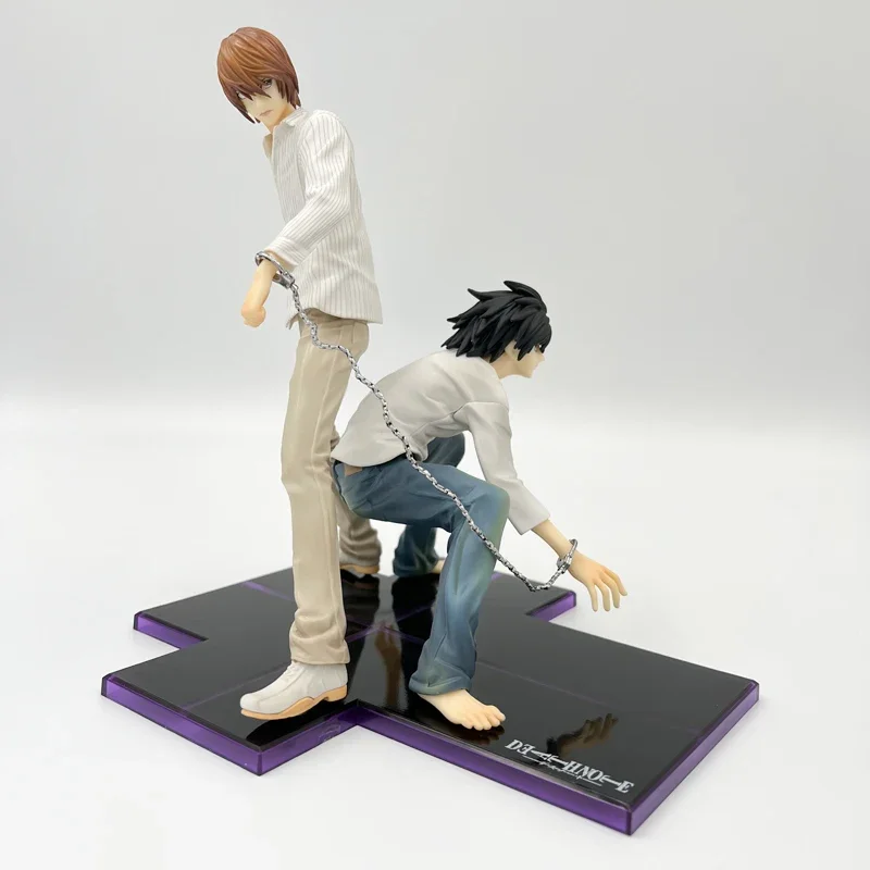 24cm Death Note Anime Figure Light Yagami L Action Figure 1160