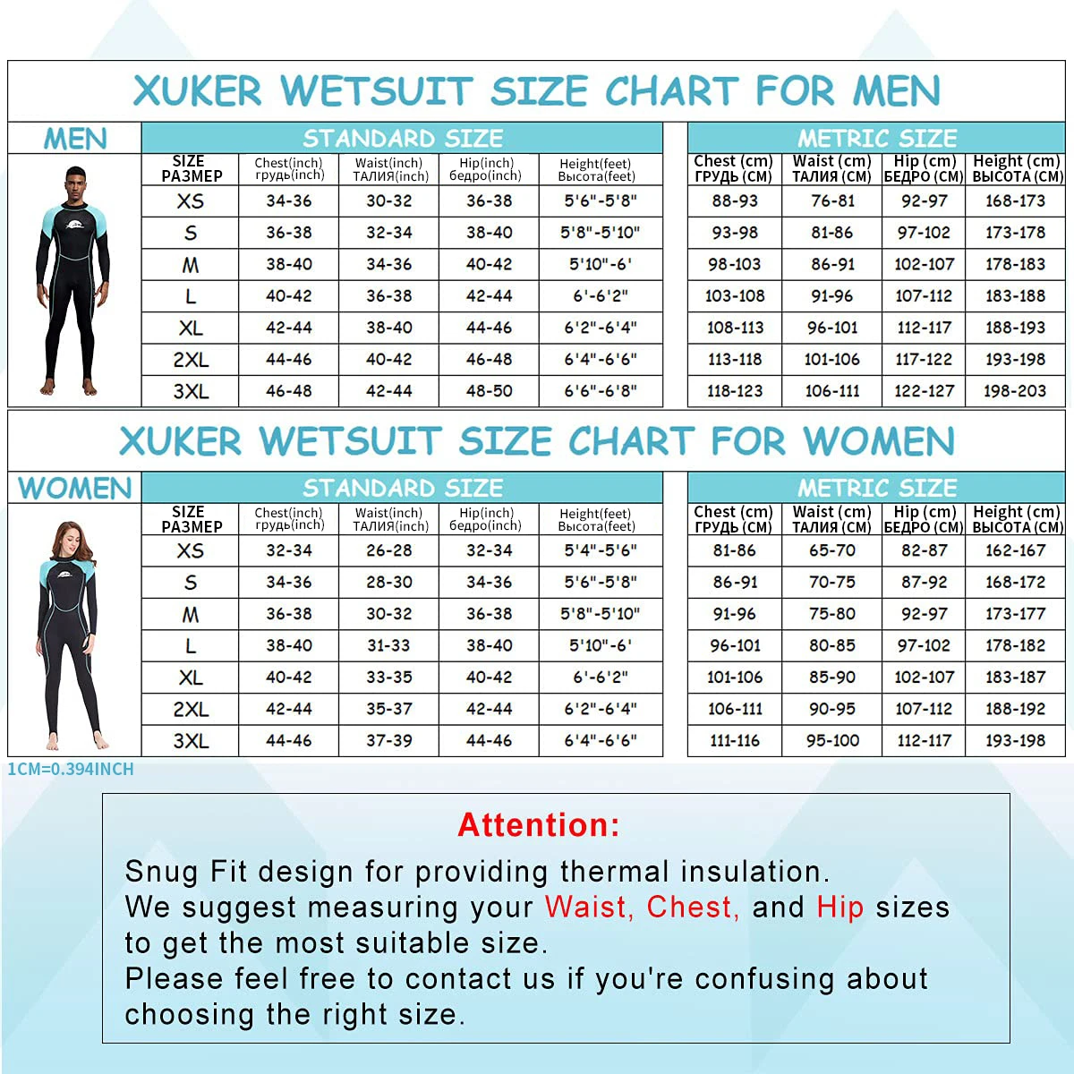 Women\'s 2mm Neoprene Wet Suits Full Body Wetsuit for Diving Snorkeling Surfing Swimming Canoeing in Cold Water Back Zipper Strap