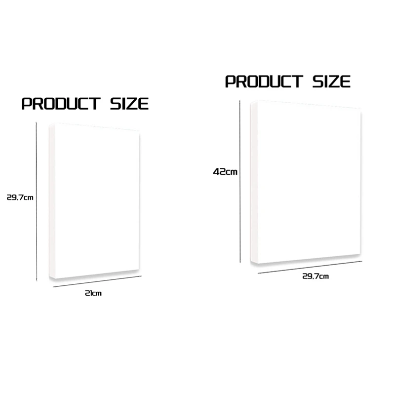 Pegatina de sublimación de vinilo A4, papel adhesivo blanco de 8,27X11,69 pulgadas para impresora de inyección de tinta, 200 hojas