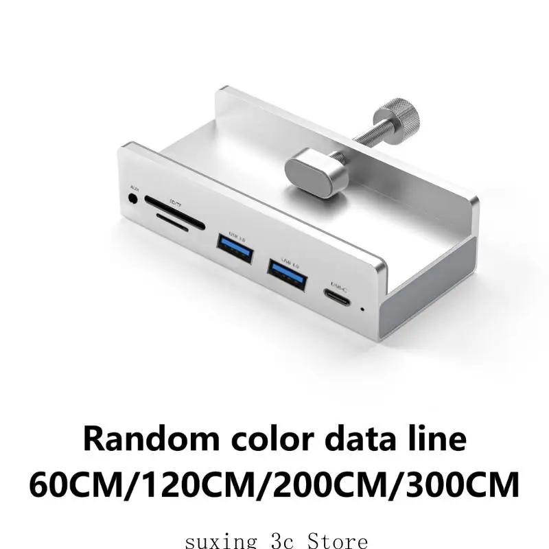 E8BE Aluminium USB3.0 CLIP Docking Station 5Gbps USB Adapter Adaptor Adaptor Transmisi