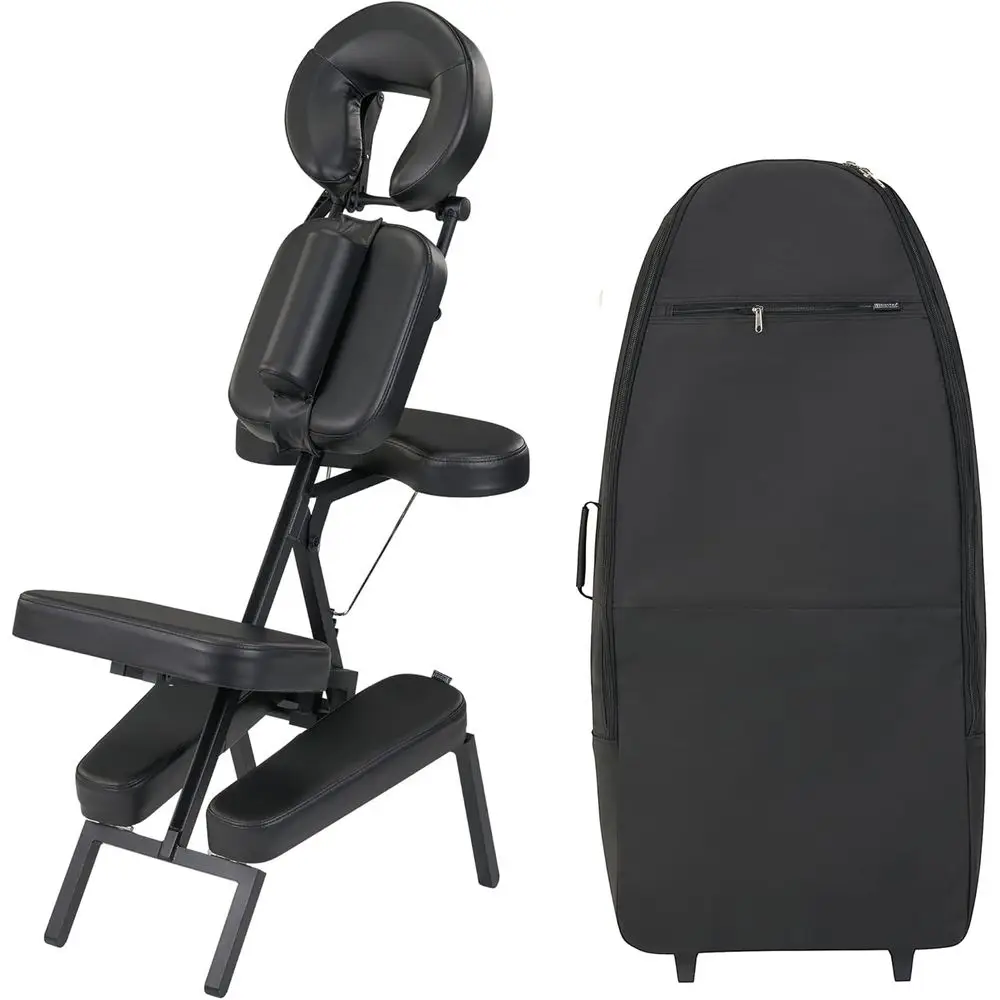 

Portable Ergonomic Massage Chair by Apollo - Foldable, Lightweight Therapy Seat
