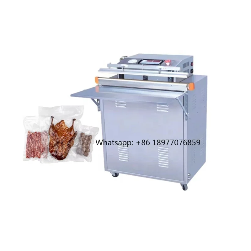 2026 JHVS-800 Single Nozzle Vacuum Packaging Machine Food Electronic Components Electronic Product Bag Film - view 6