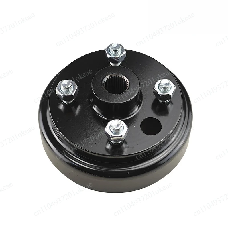 Brake drum, golf cart brake drum, rear brake drum with 24 and 30 teeth small holes