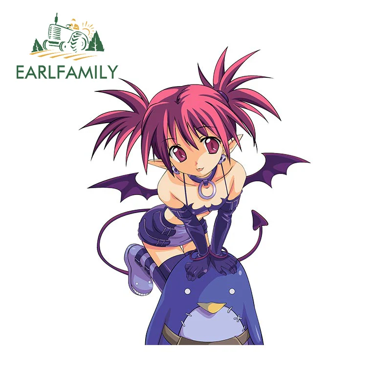 EARLFAMILY 13 см x 10,4 см для Disgaea Etna автомобильные наклейки индивидуальные креативный солнцезащитный водонепроницаемый винил Забавный RV автостайлинг
