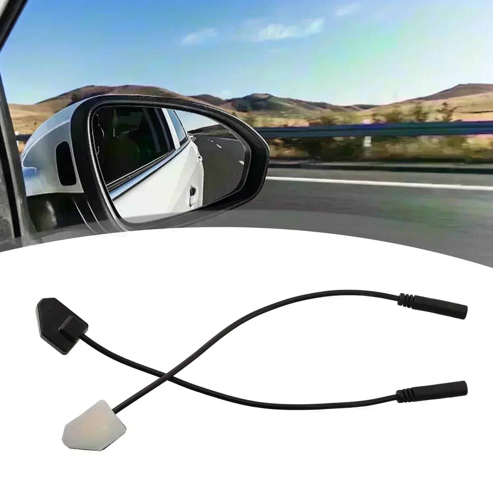 Driving Safety BSD Lens Light Blind Spot Monitoring Continuous Or Flashing State Easy Installation LED Material