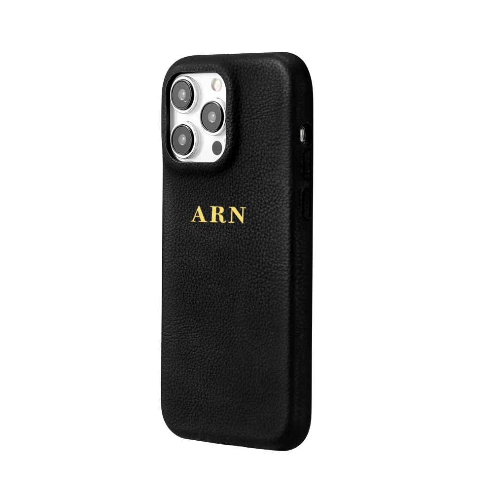 

Personalised Name Plam Trees Pebble Grain Leather Case For Iphone 15pro max 14 13 Pro Max 12 Mini 11 kafr letters Luxury Covers