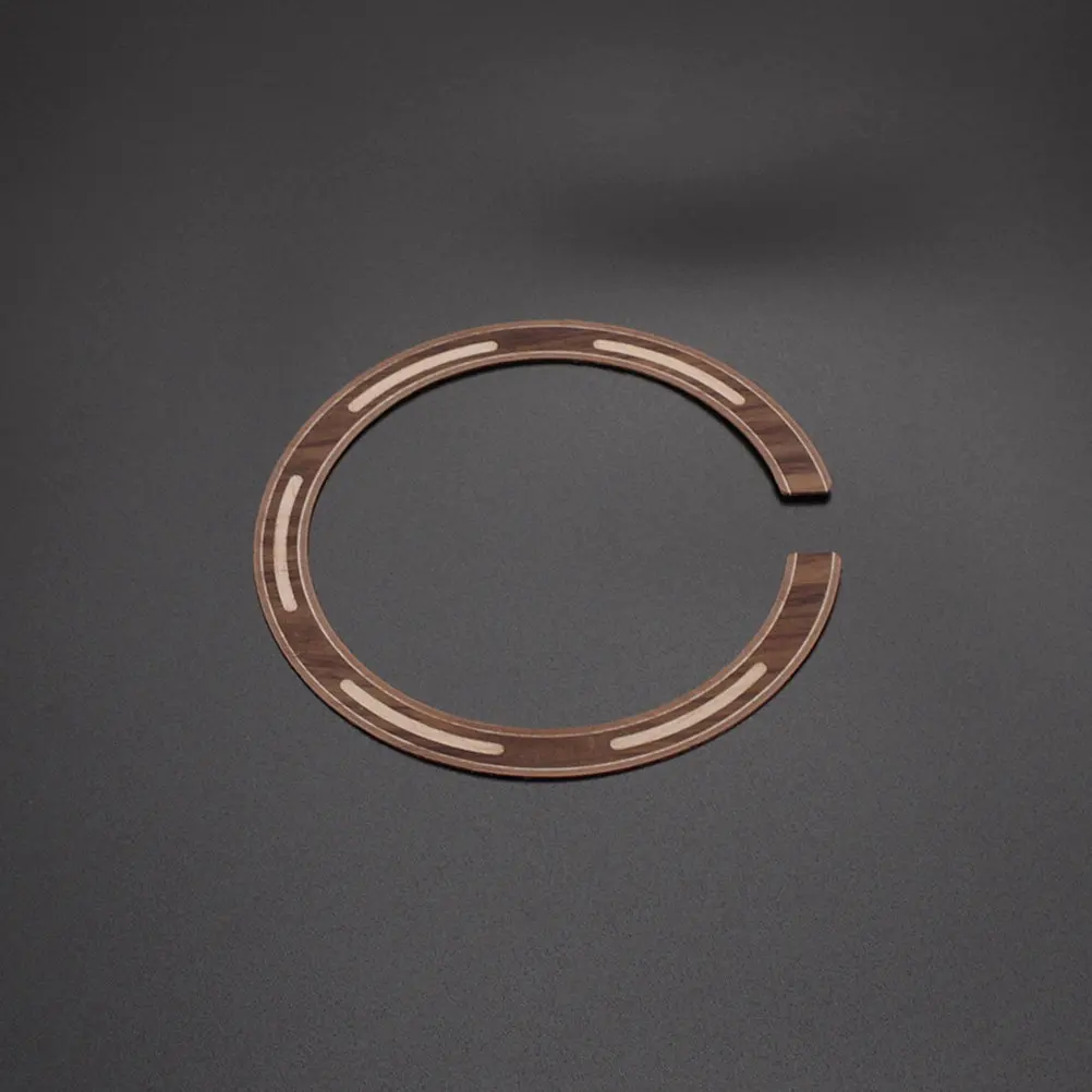 Rosewood Guitar Sound Hole Rosette Inlay Sticker for Acoustic Classical Guitar – Wooden Decorative Ring