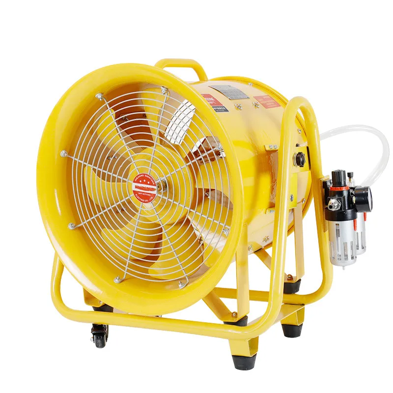 Kipas Angin Portabel Anti Ledakan 12 Inci, Kipas Ventilator Udara Pneumatik