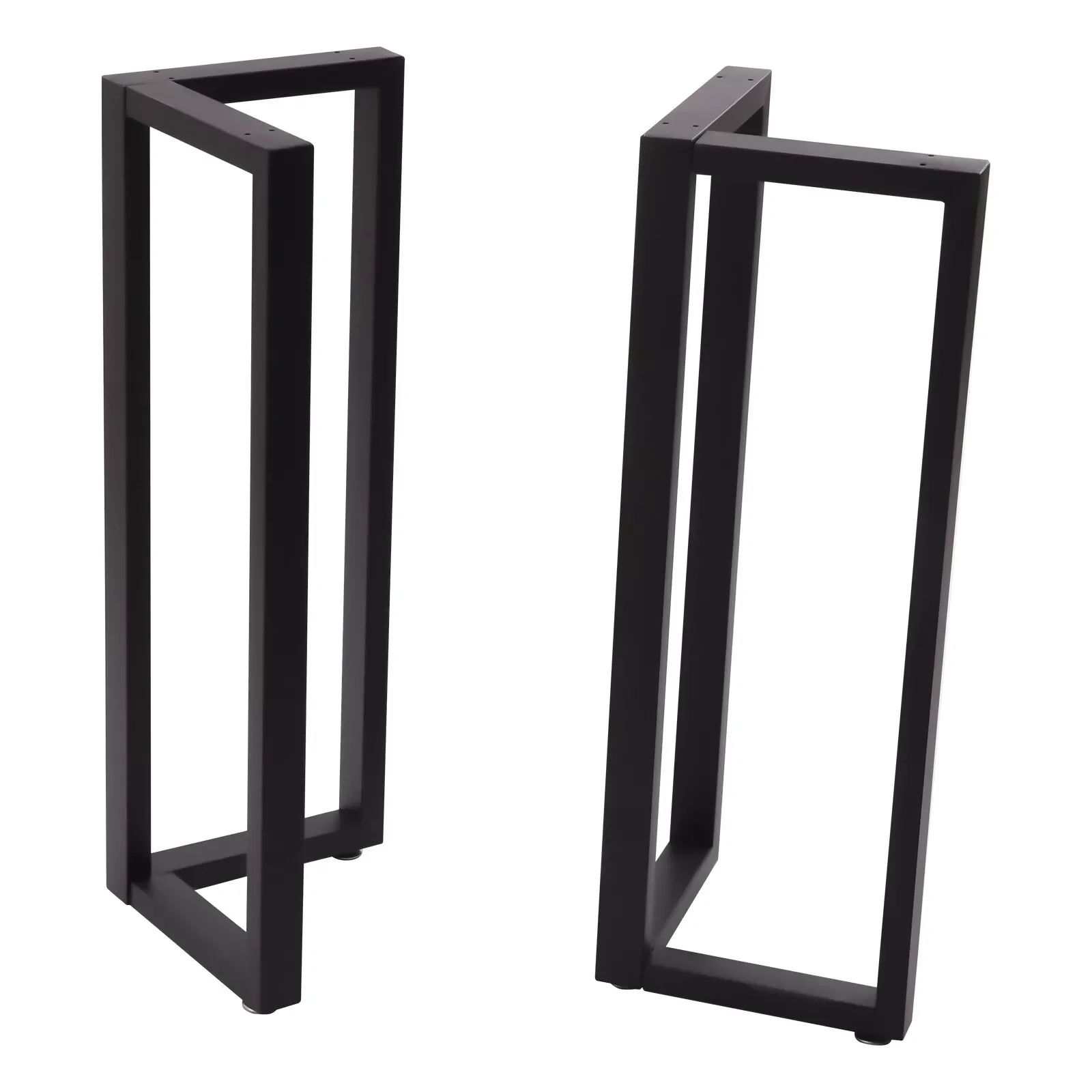 コーヒーテーブル、ベンチ、35インチ、2個用の工業用金属V字型フレームレッグ