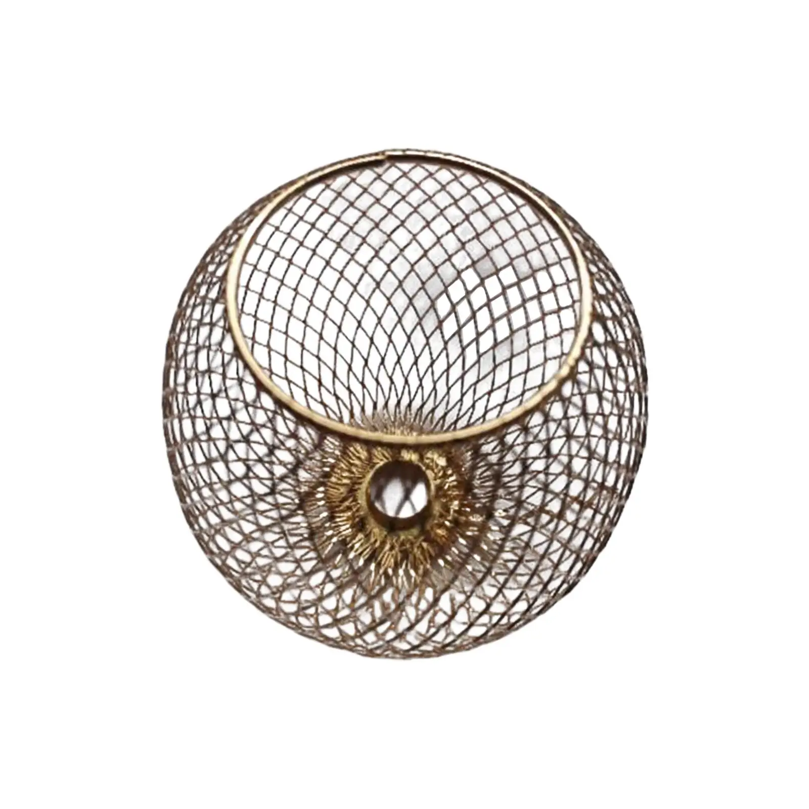 Iron Wire Lampshade Protector Modern Ceiling Light Cover Lamp Shade for Living Room Kitchen Dining Room Coffee Shop