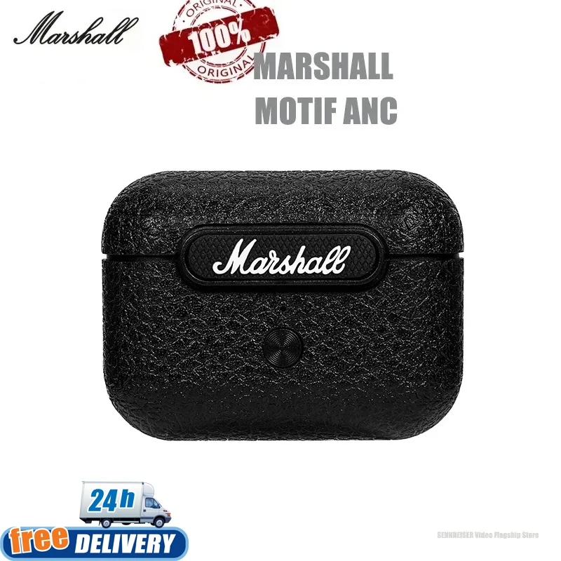Оригинальные беспроводные наушники MARSHALL MOTIF ANC, Bluetooth 5,2, водонепроницаемые наушники-вкладыши с активным шумоподавлением