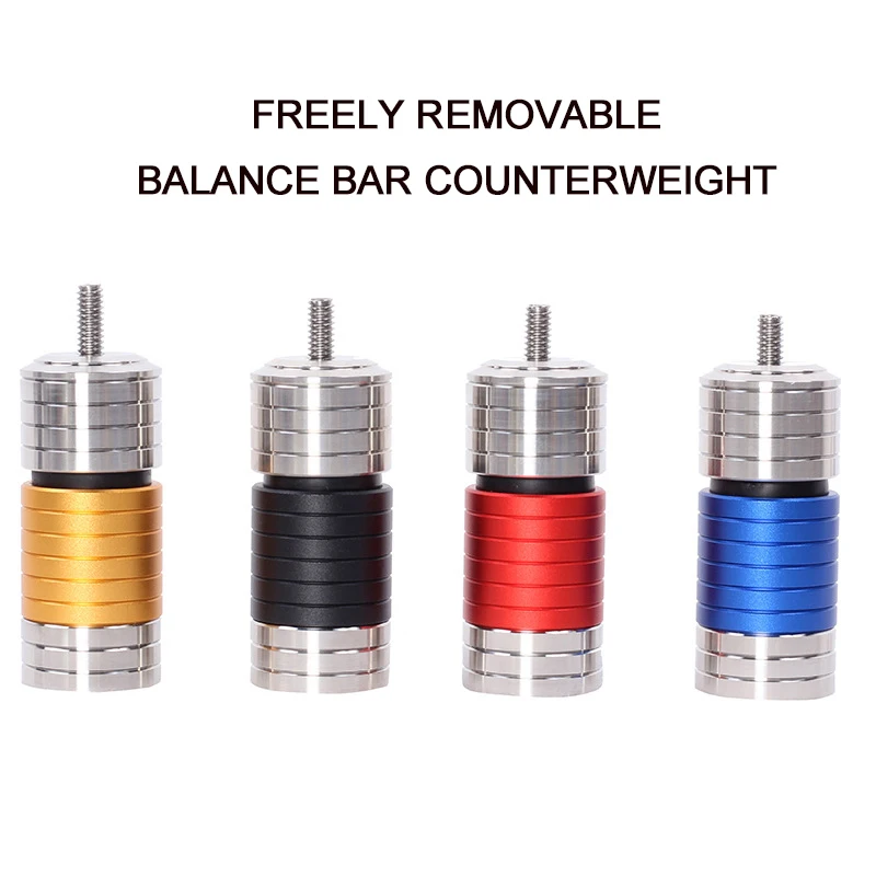 Aluminum Balance Bar for Competitive Archery, Removable Bow, Shock Absorber Available in Four Color, X10 Balance Bar, New