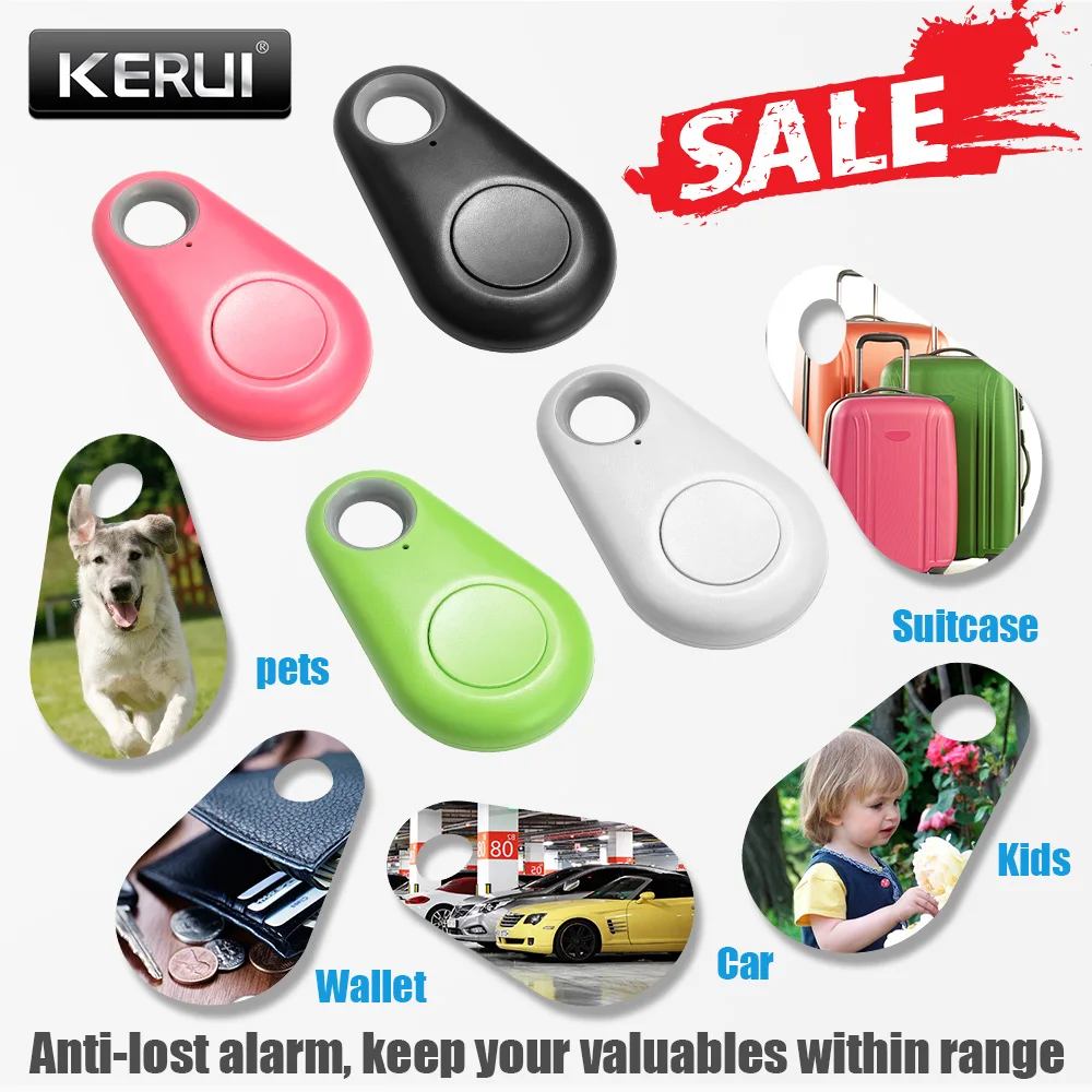 

Mini Smart Bluetooth Anti-lost Alarm for Dog Pets Child Elders Tracker Wireless Bag Wallet Key Finder Locator
