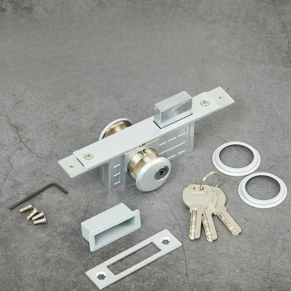 

Door With Frame Glass Door Lock McDonald's Universal Core Floor Spring Double-sided Hardware Accessories