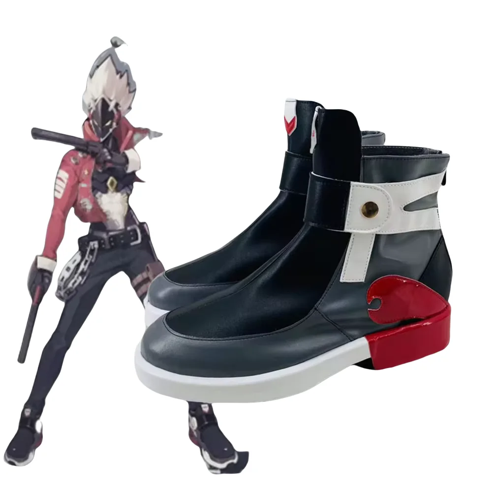 Game Zenless Zone Zero Billy the Kid Cosplay Shoes for Men Woman Halloween Party