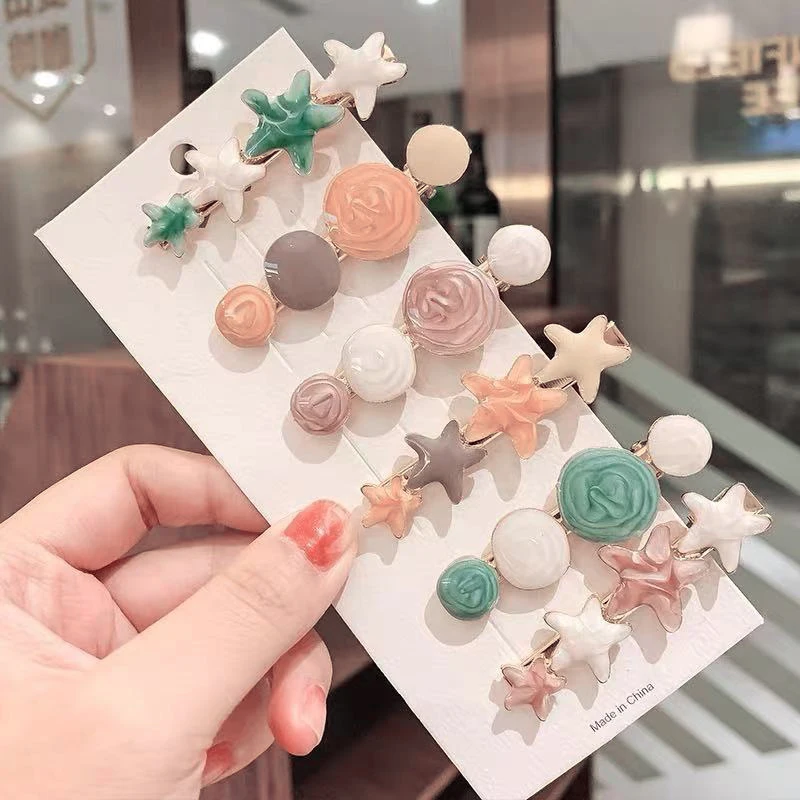 20pcs Square Duckbill Clips Blank Bases Single Fork Wave Teeth for DIY Cute Hair Accessories Jewelry Making Supplies image 2