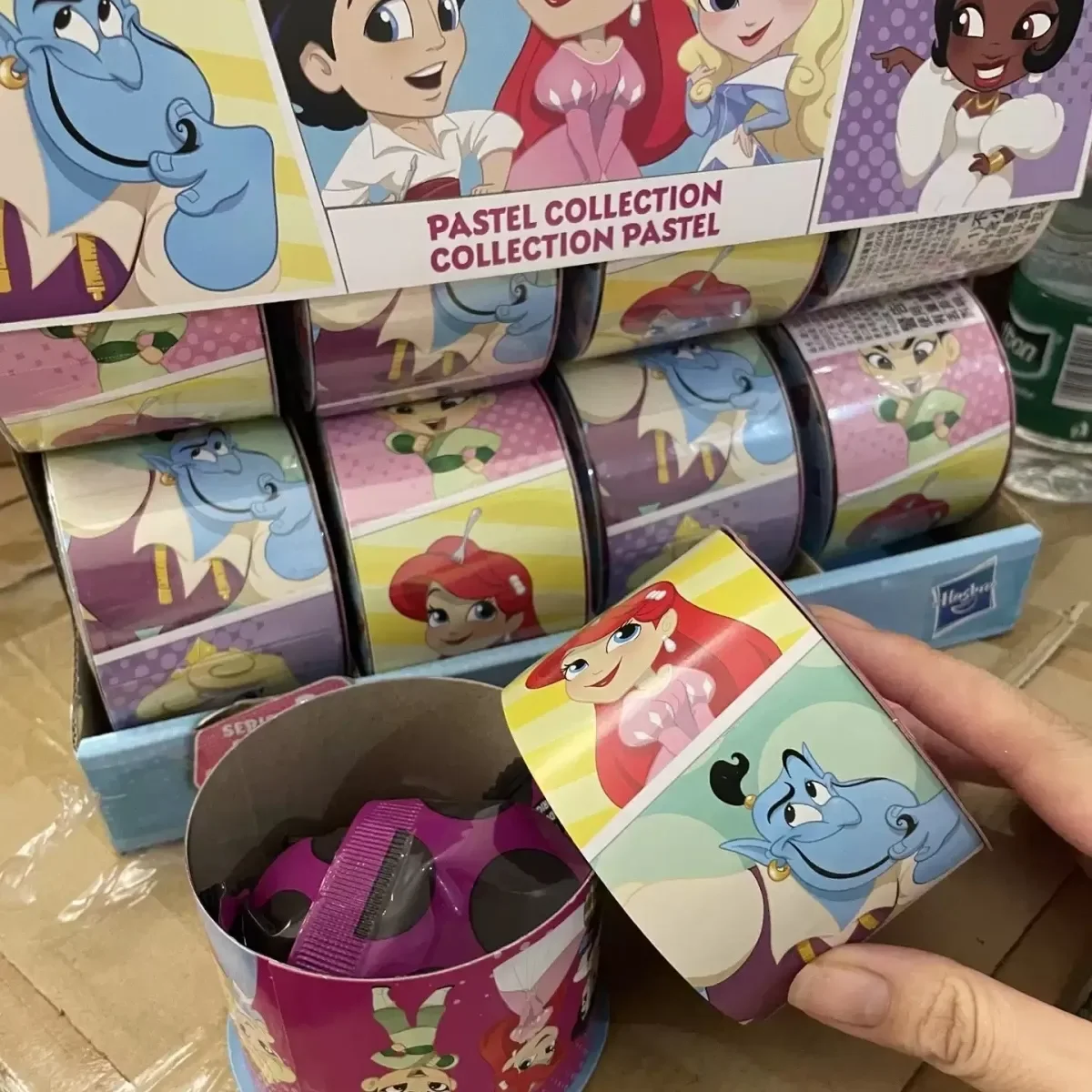 Hasbro Disney Figurki akcji Kopciuszek Ariel Jasmine Mulan Seria księżniczek Mini Model Zabawka Prezenty dla dzieci Ozdoby