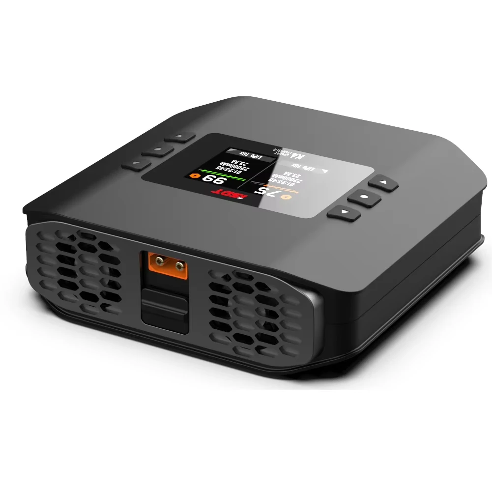 ISDT K4 20A 600W AC/DC 1~8S Lithium Battery Charger Smart Charger IndependentDual Mode Dual Channel