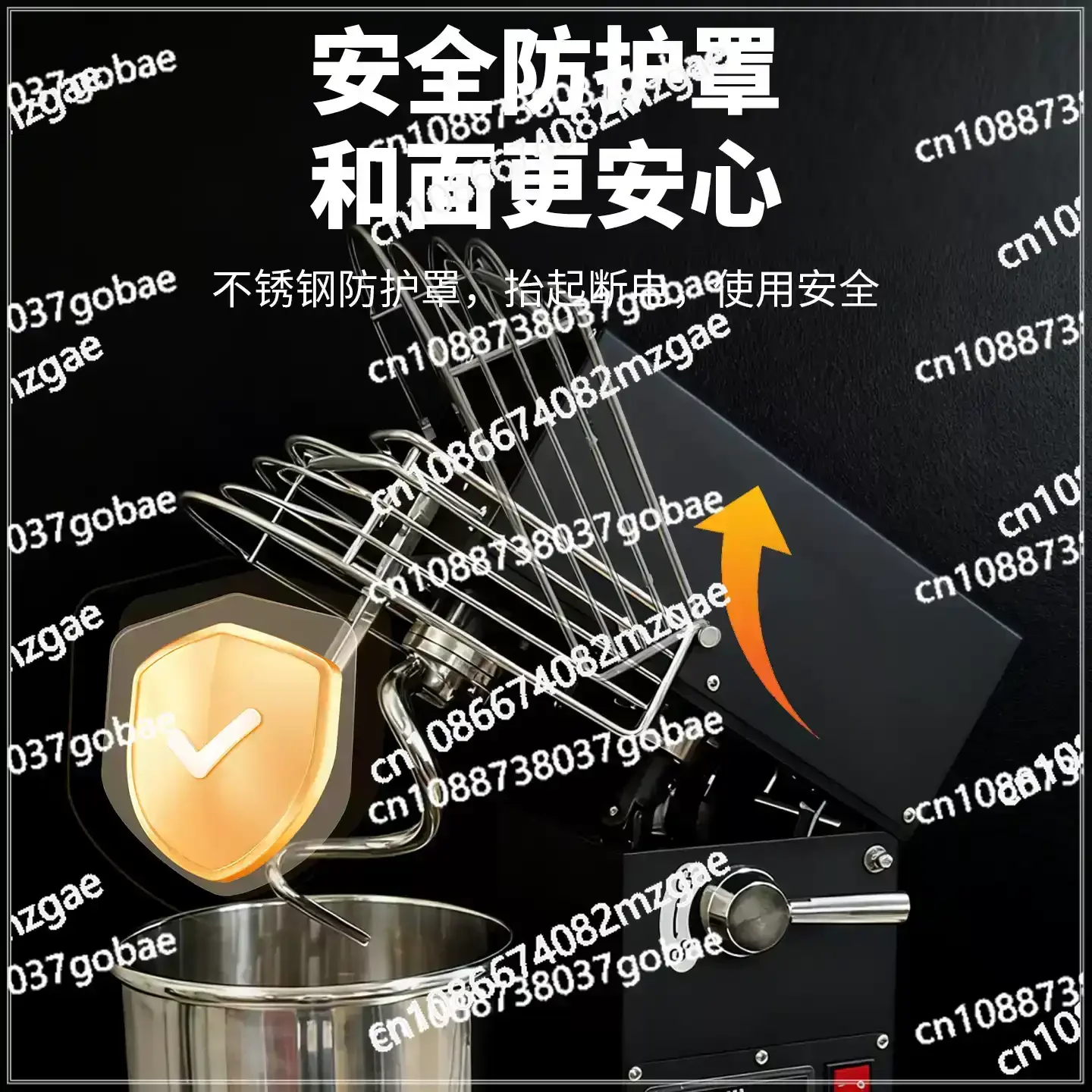 

Removable 304 Stainless Steel Barrel Display Dough Temperature Timed Kneading and Dough Maker 5L7L10L20L