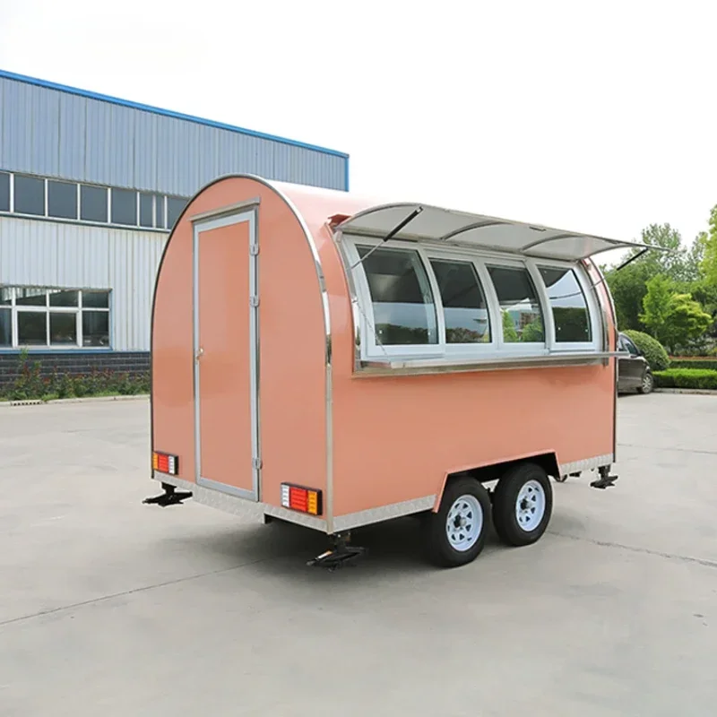 Hot salesHot salesstreet hotdog foodtruck food carts hand push wooden food cart manufacturer