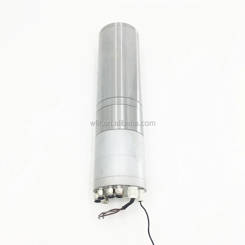 PMSM Motorized Spindle 3.1kw High Torque Water Cooled 100mm Clamping Diameter BT30 Spindle