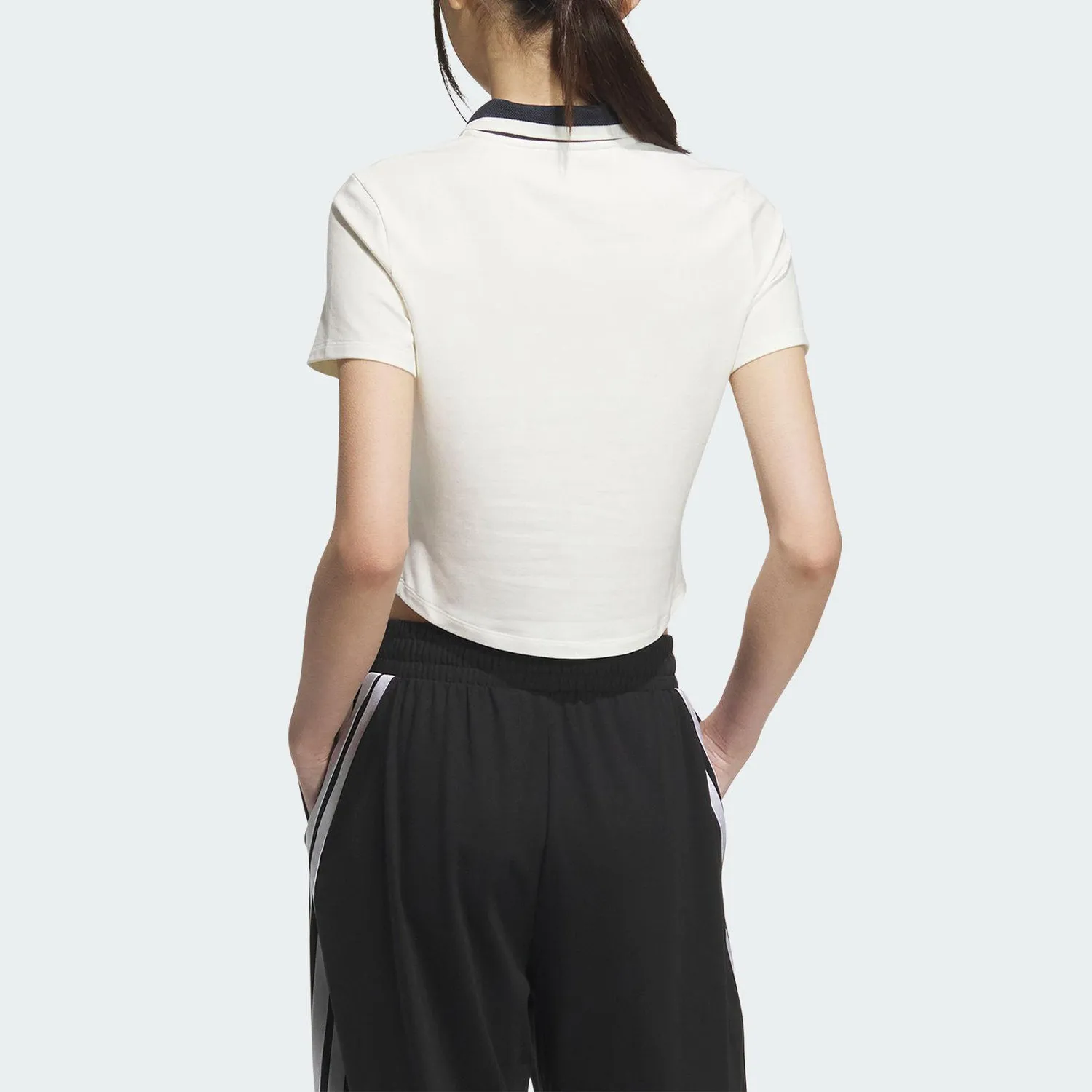Immagine 4: Adidas 2 Polo classica a maniche corte da donna con risvolto KC0075