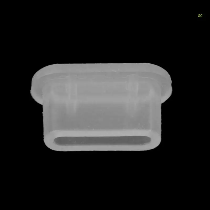 Protezione per porta ricarica USB con tappo antipolvere durevole tipo C da 5 pezzi per Dropshipping del telefono