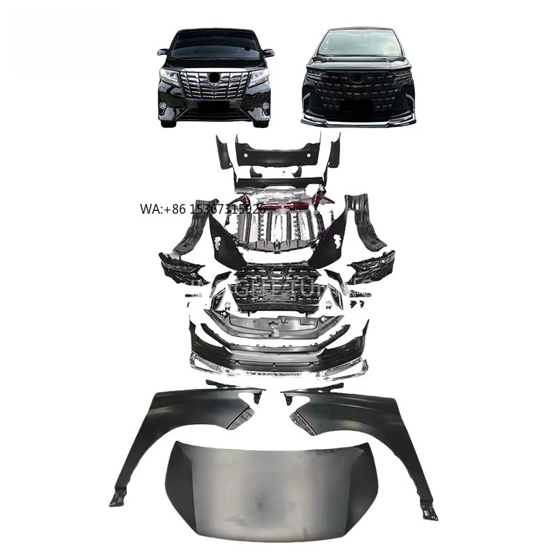 New Style Car Bumper Bodykit  2015-2023 Upgrade to 2024 Body Kit