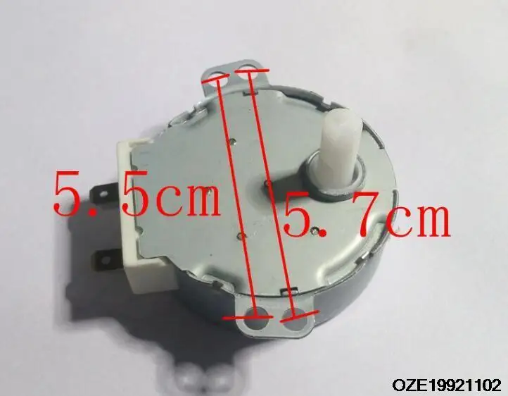 

SM-16T AC 30 в 50/60 Гц 3 Вт 5/6 об/мин синхронный двигатель для микроволновой печи