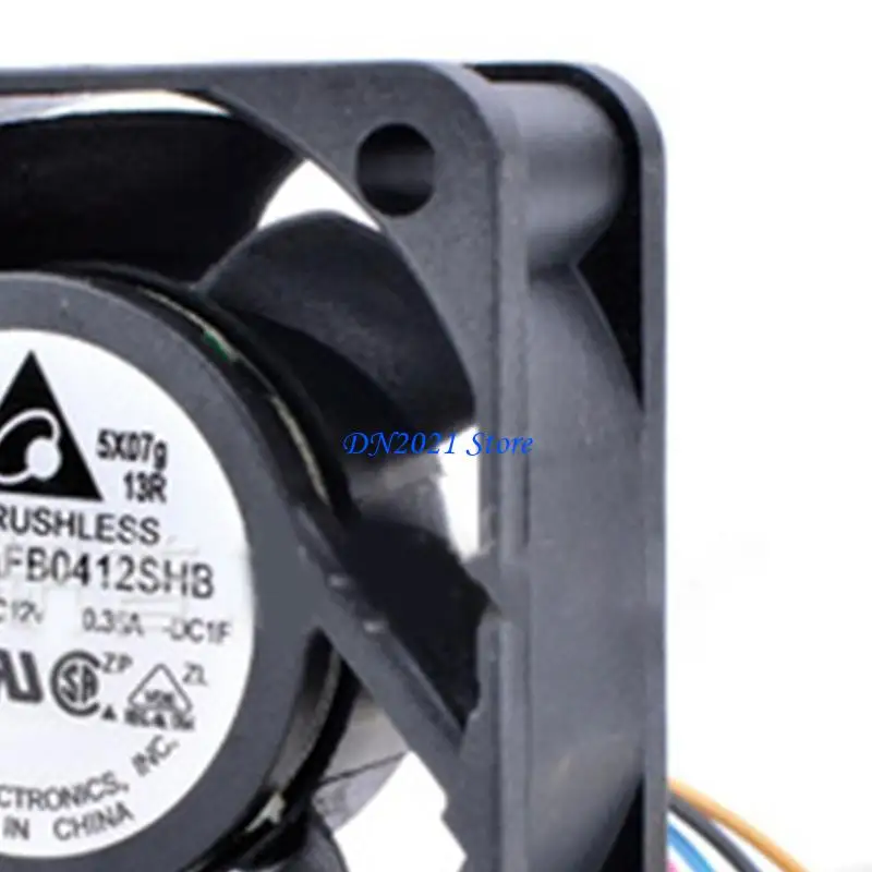 

F3KE AFB0412SHB Fan 4015 40mm 12V 500-12000rpm Silent Mini Micro Quiet Computer Cpu Server Axial Cooling Fans Tachomet