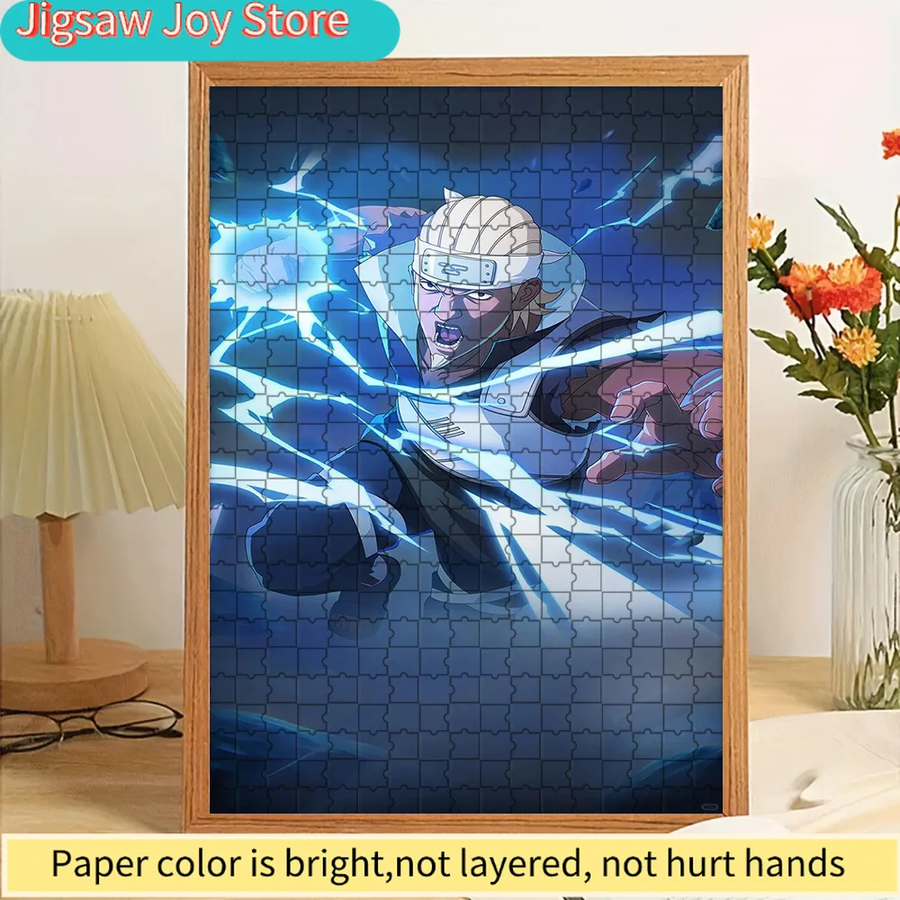 

Пазл из бумаги с изображением сцены битвы в стиле молнии персонажа Райкаге (Киллер Би) из аниме «Наруто», премиум-качество, яркий принт высокой четкости, гладкая поверхность без заусенцев.