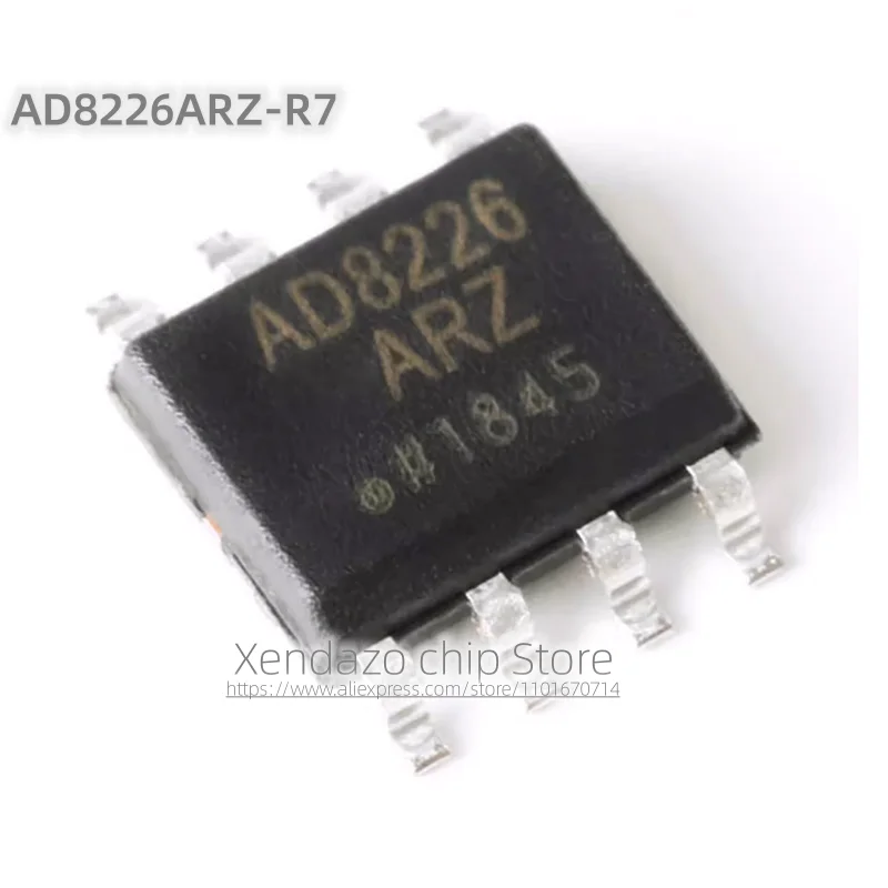 

5pcs/lot AD8226ARZ-R7 AD8226ARZ AD8226 SOP-8 package Original genuine Rail to rail instrument amplifier chip
