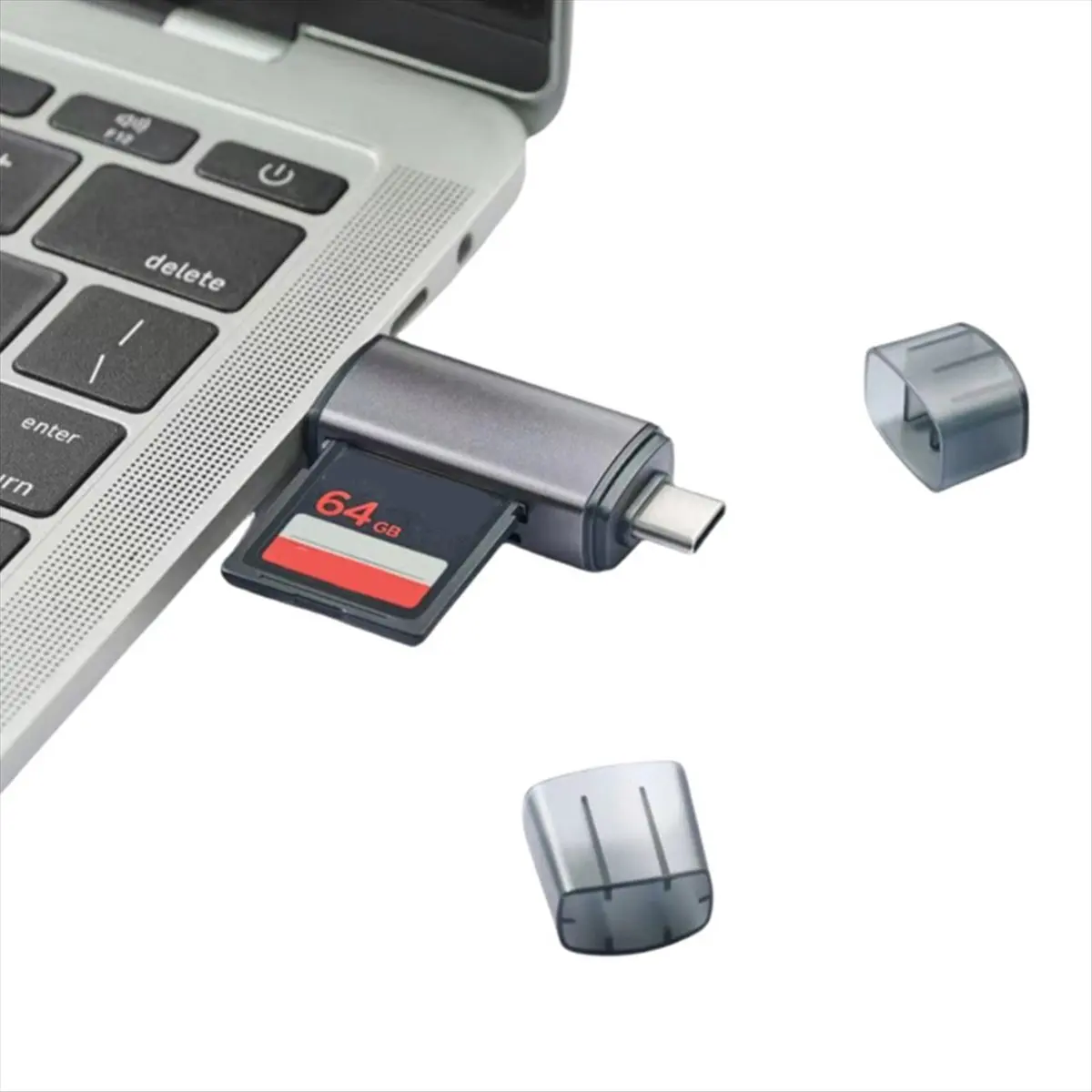 

*ABAB USB2.0 Многофункциональное устройство чтения карт OTG для мобильных телефонов и компьютеров Карта чтения данных TF/SD без драйвера