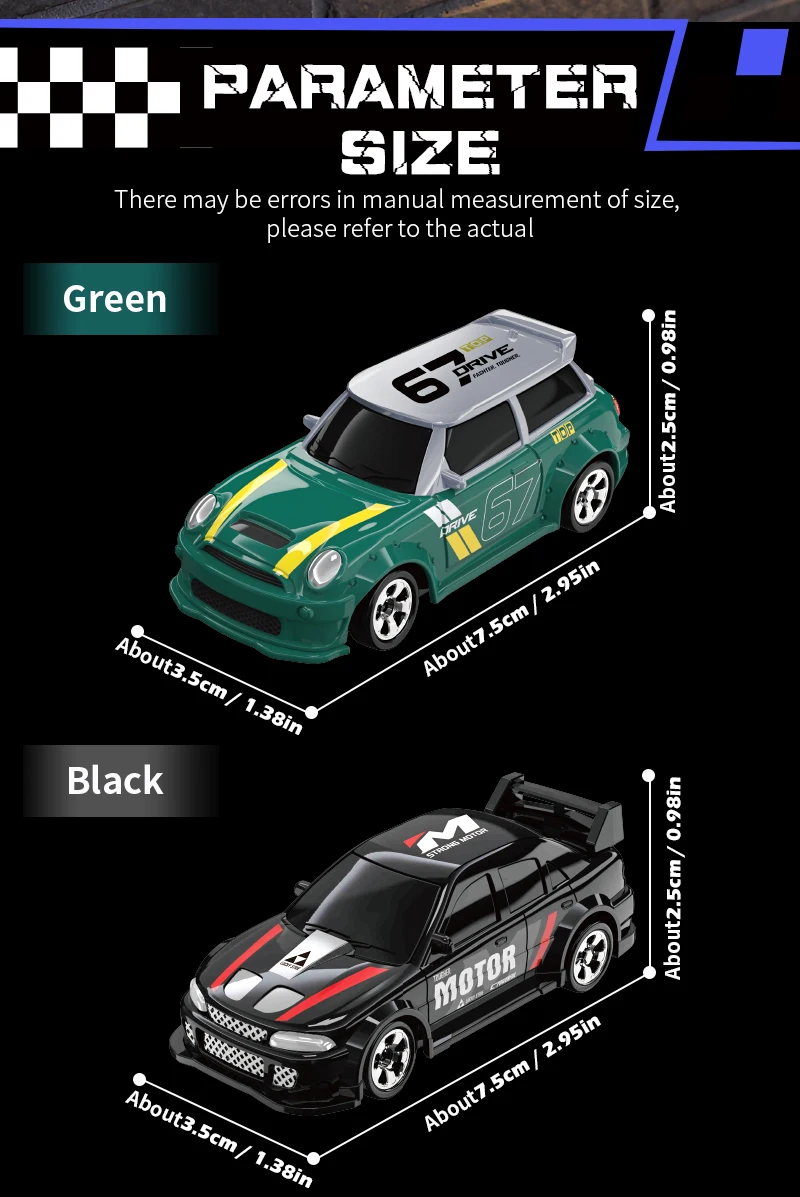 KF20 1:64 Mini RC Drift Car – detail image 42