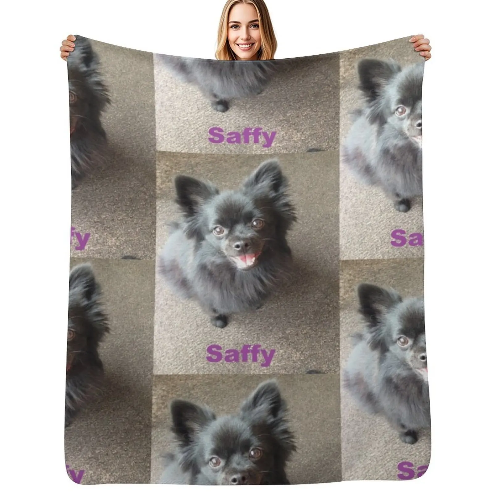 

My Best Friend Throw Blanket for sofa warm winter Furry For Baby Blankets