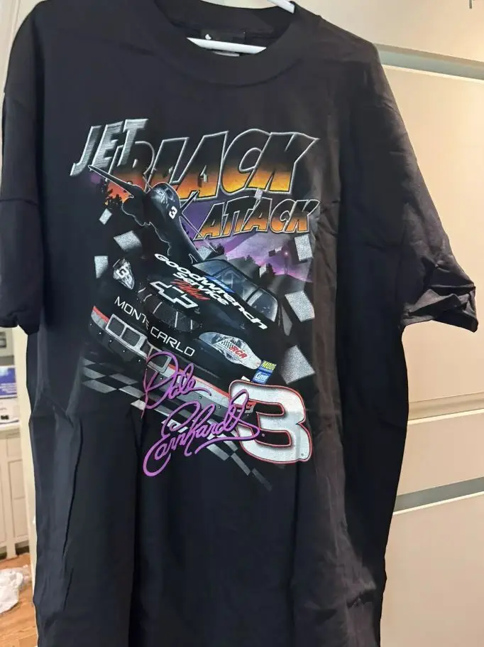 

Футболка Dale Earnhardt, черная футболка Dale Earnhardt унисекс S-5XL VN3627