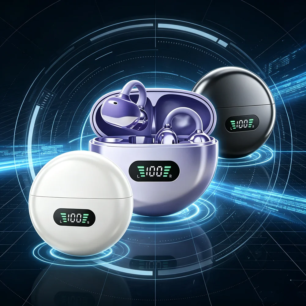 TWS Fone Bluetooth Earbuds Wireless Headphones Smart Bluetooth Headsets Integrate Voice Assistants for Hands-free Daily Tasks