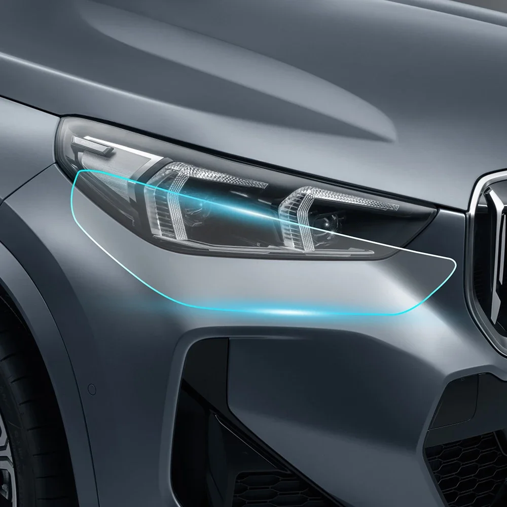 Paint Protection Film for BMW X1 U11 M Sport 2023 PPF Clear Accessories Transparent TPU Headlight Anti-scratch