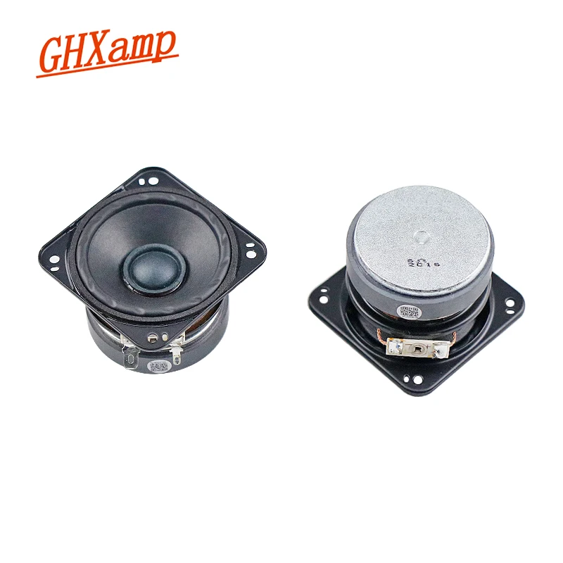 GHXAMP For Sony 2.5 inch 64mm Full range Speaker Classic Wave Rubber edge design 6ohm 15W 2PCS